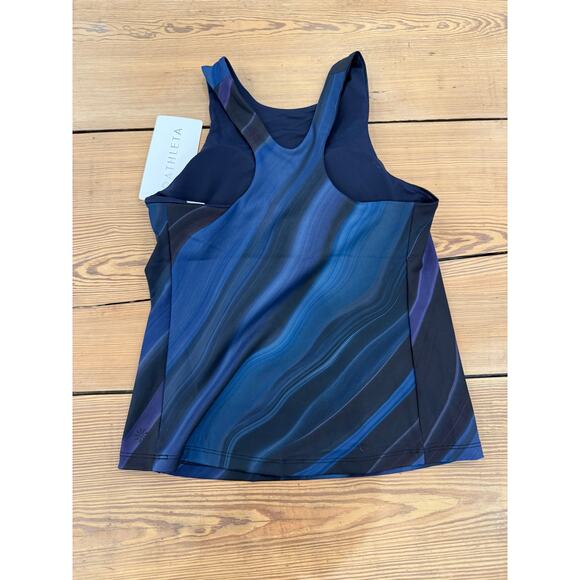 NWT Lot of 2 Athleta Tank Tops Blue Pink XS - Picture 3 of 10